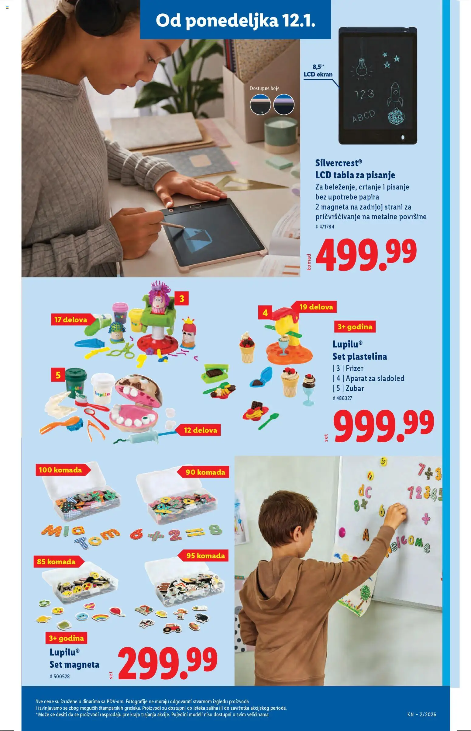 Lidl katalog - važi od 08.01.2026 | Strana: 77 | Proizvode: Silvercrest, Sladoled, Tablet