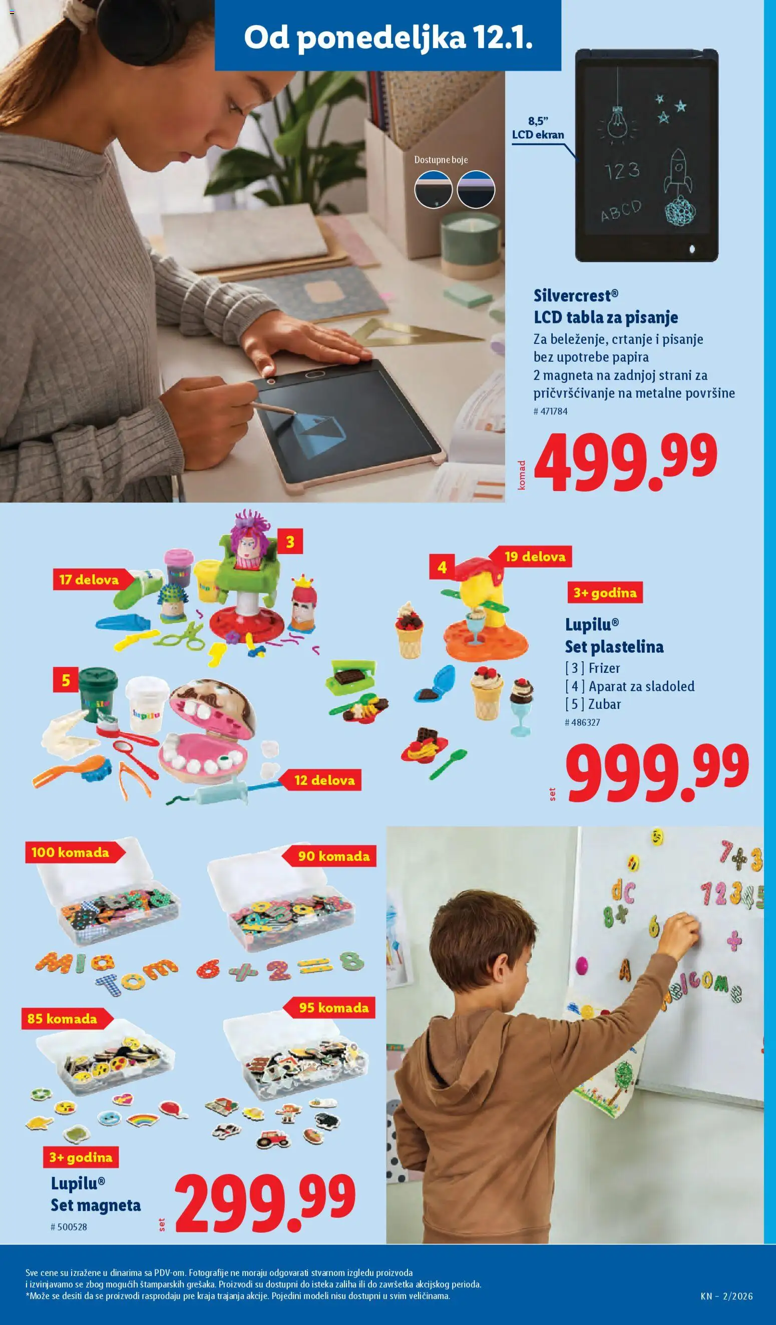 Lidl katalog - važi od 08.01.2026 | Strana: 77 | Proizvode: Silvercrest, Sladoled, Tablet