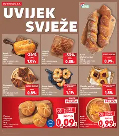 Pizza donut, Truffelino 95g - Pregled kataloga iz trgovine Kaufland, vrijedi od 08.04.2026 | Stranica: 6