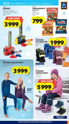 Aldi Akciós újság - amely érvényes a következő dátumtól: 16.10.2025 | Oldal: 45