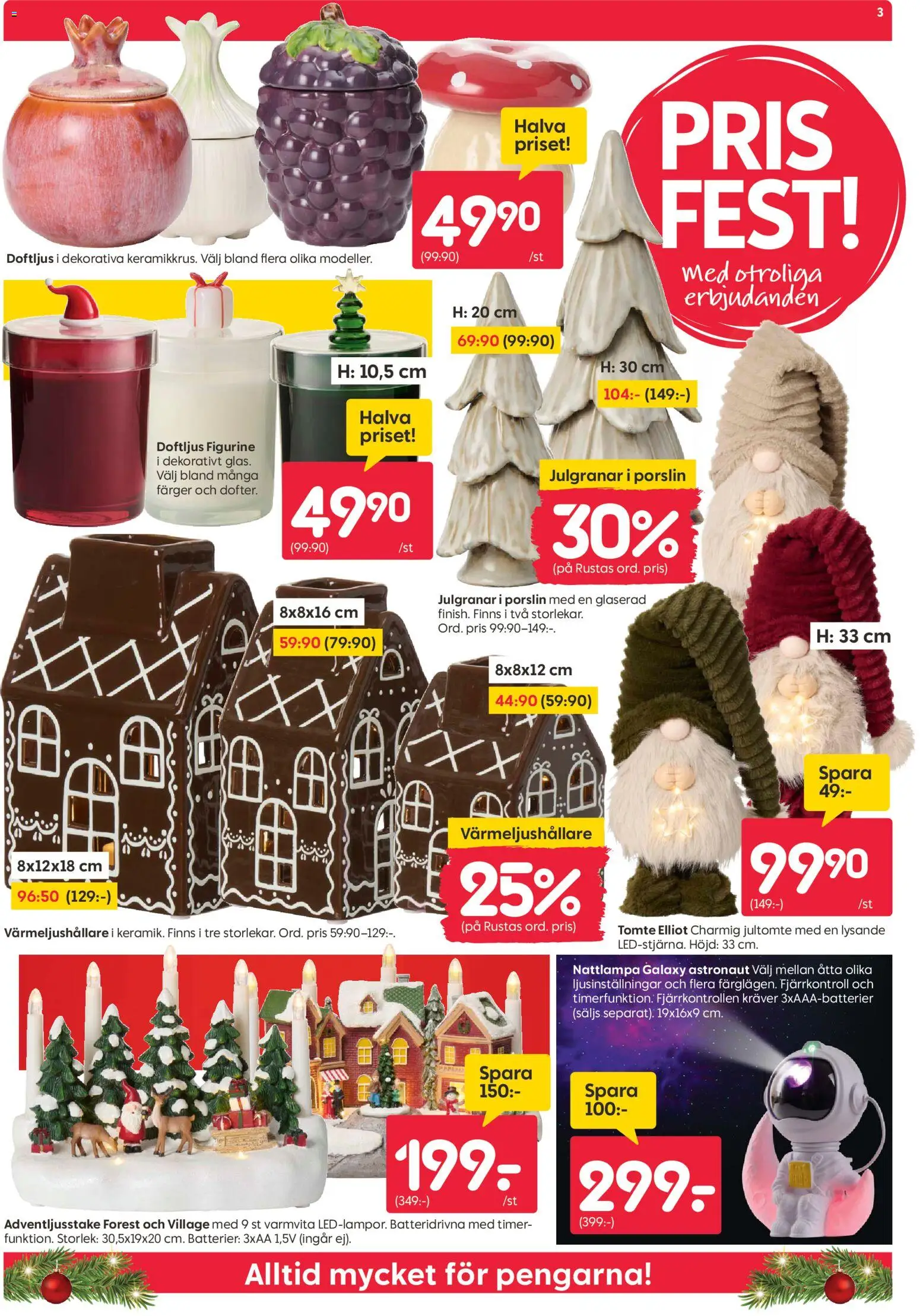 Rusta reklamblad aktuell från 10.11.2025 | Sida: 3 | Produkter: Batterier, Fjärrkontroll
