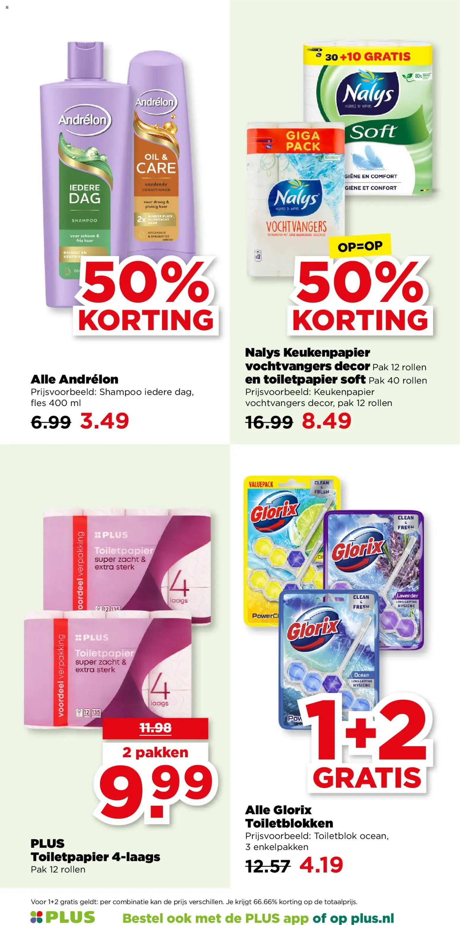 {H1} | Pagina: 46 | Producten: Keukenpapier, Kan, Fles, Shampoo