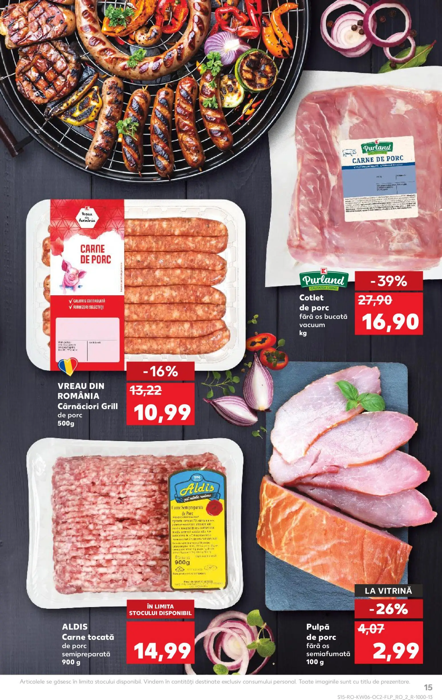 Noul catalog Kaufland – valabil de la 04.02.2026 | Pagină: 15 | Produse: Grill, Lait de coco, Vitrină, Carne tocată