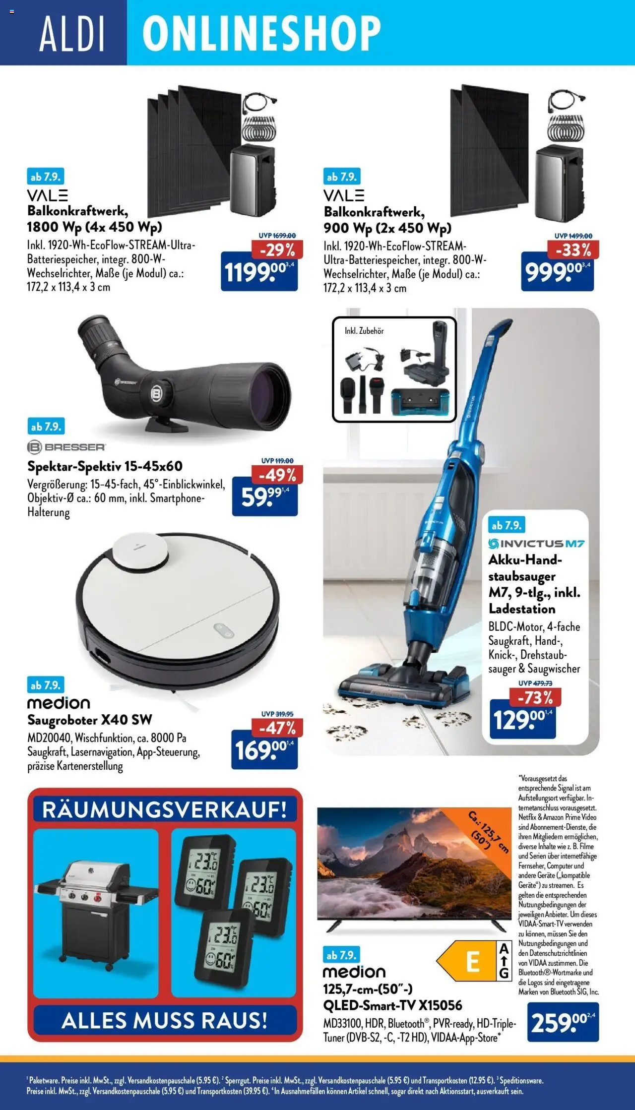 Aldi Prospekt Hildburghausen – gültig ab 07.09.2025 | Seite: 38 | Produkte: Staubsauger, Smartphone, Computer, Video