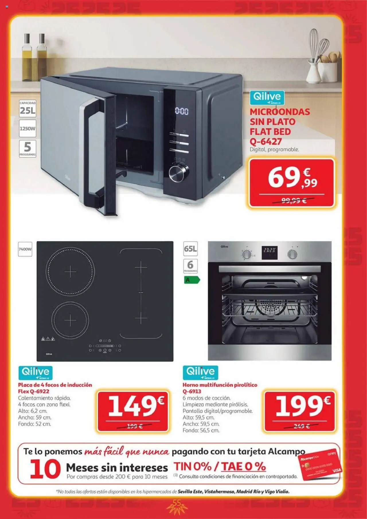 Alcampo - Canarias │ válido desde el 09.10.2025 | Página: 55 | Productos: Té, Horno