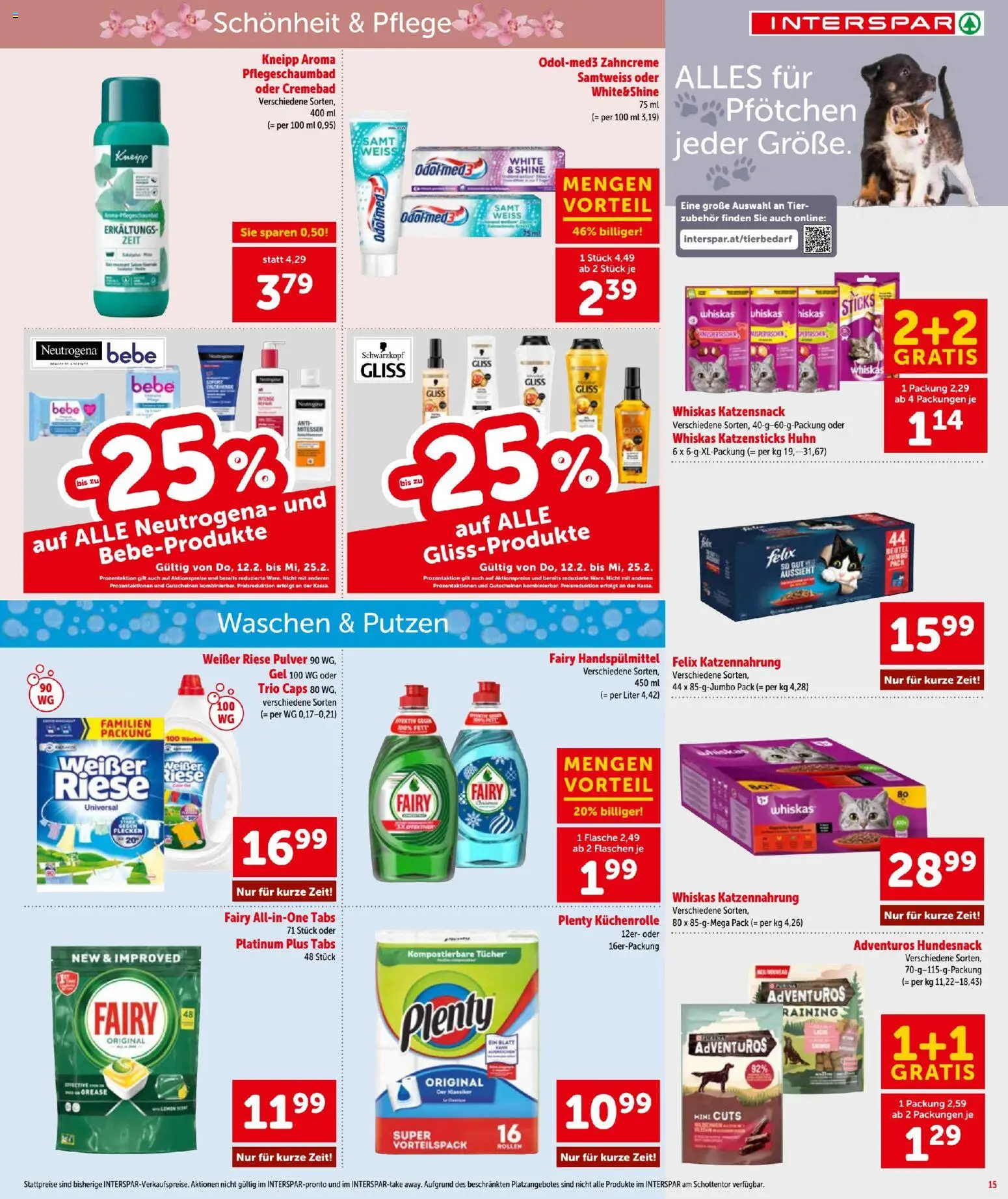 Interspar Flugblatt gültig ab 12.02.2026 | Seite: 15