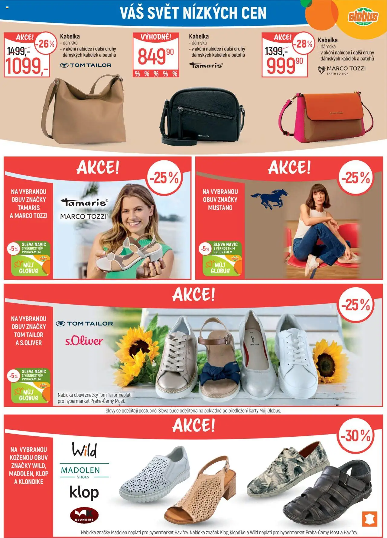 Globus leták - České Budějovice od 11.06.2025 | Strana: 42 | Produkty: Globus, Mošt, Kabelka, Obuv