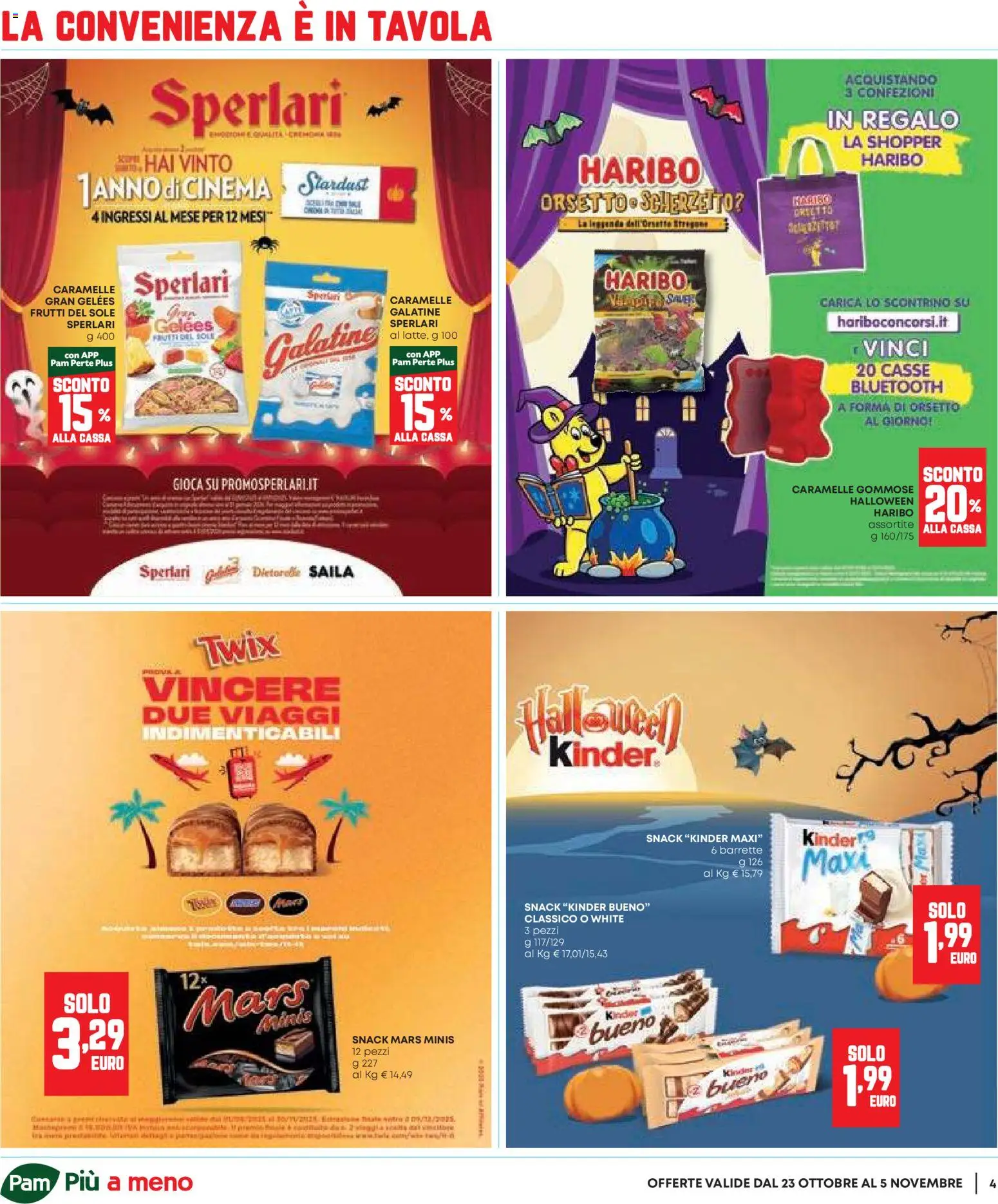 Volantino Panorama del 23.10.2025 | Pagina: 4 | Prodotti: Caramelle