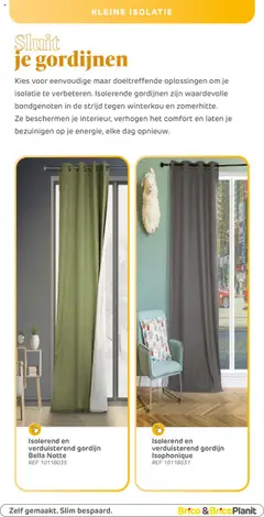 Brico Plan-it Isolatiecatalogus - Voorbeeld van een folder van Brico Plan-it, geldig van 28.04.2025 | Pagina: 42 | Producten: Gordijnen