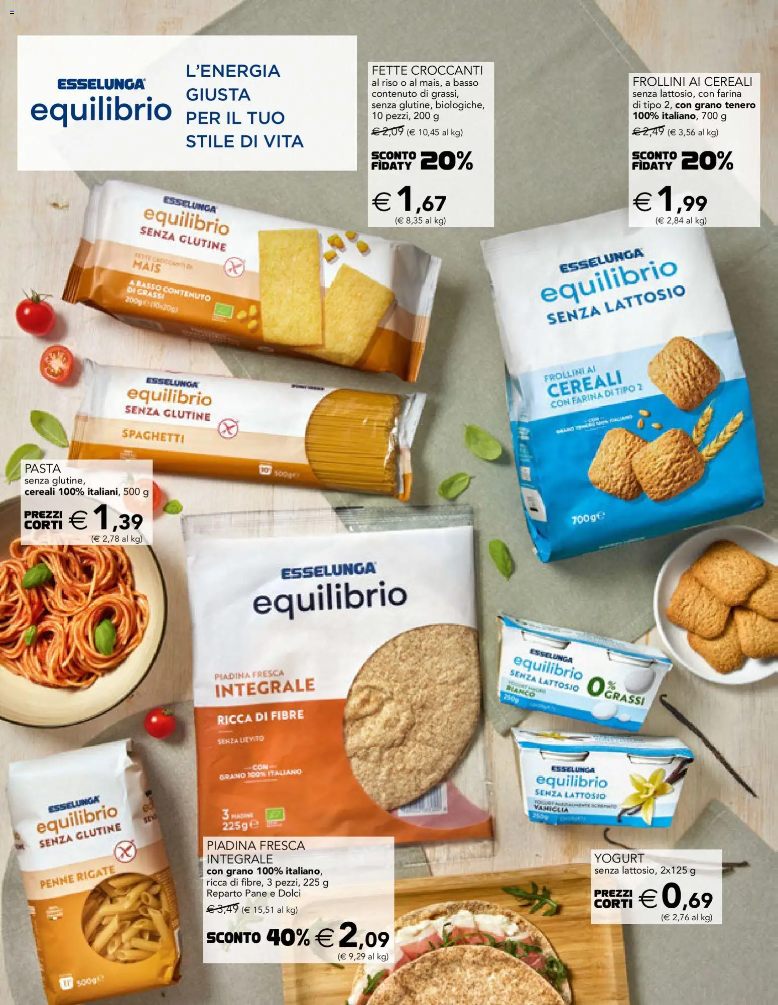 Volantino Esselunga S del 26.02.2026 | Pagina: 4 | Prodotti: Yogurt, Cereali, Farina, Frollini