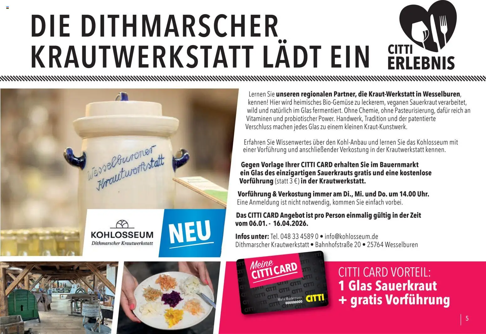 CITTI Markt - Vorteilsheft – gültig ab 01.01.2026 | Seite: 5