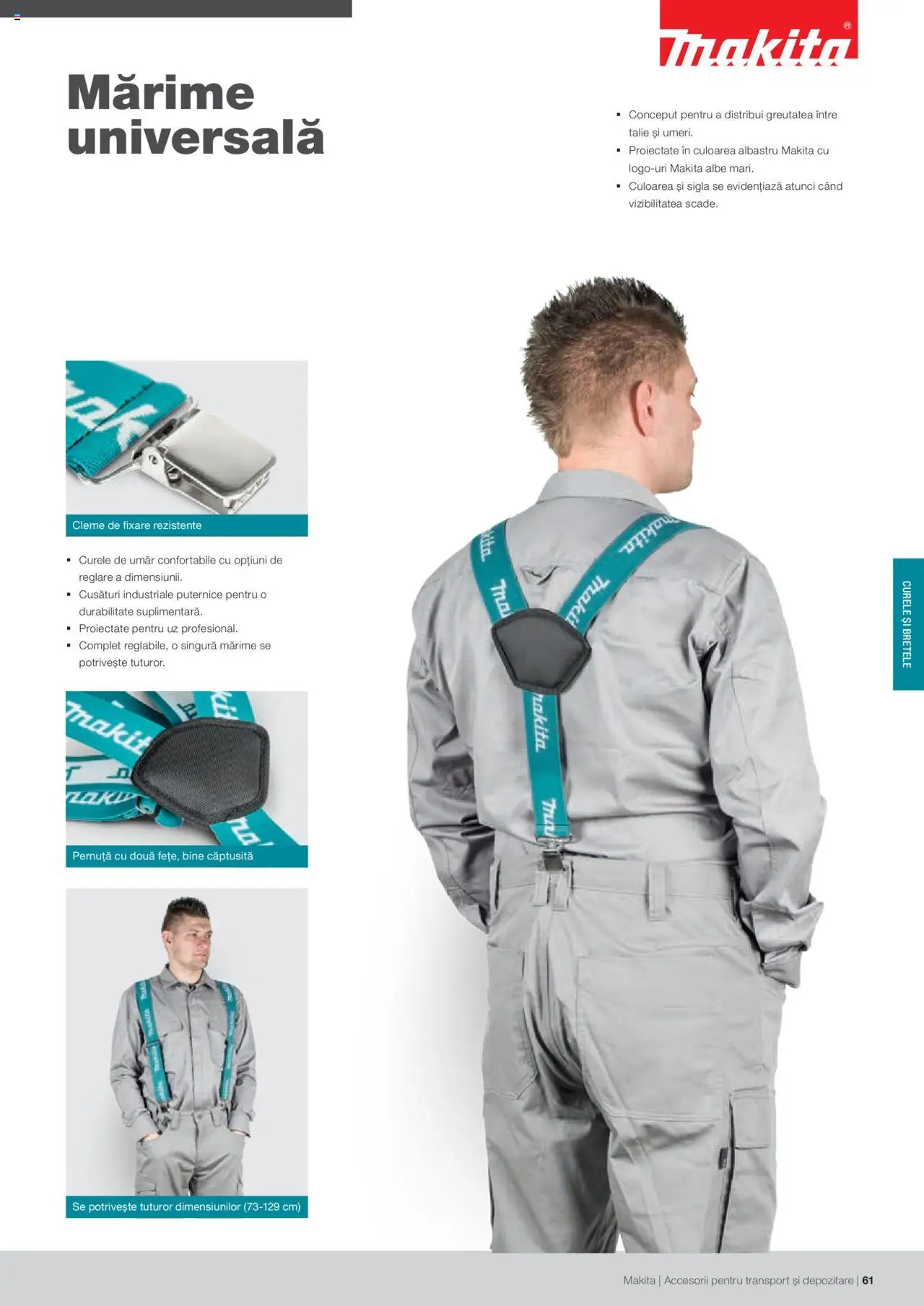 Makita catalog - Accesorii pentru transport si depozitare   – valabil de la 06.09.2021 | Pagină: 61