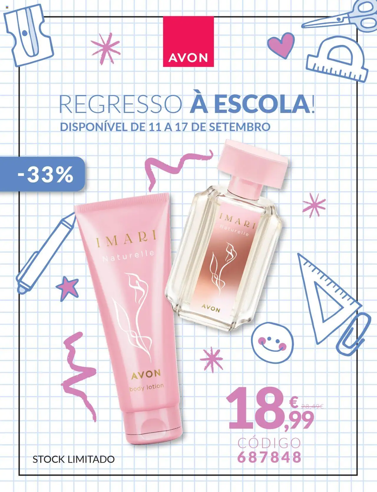 Avon - Regresso á escola │ válido de 11.09.2025 | Página: 5 | Produtos: Perfume