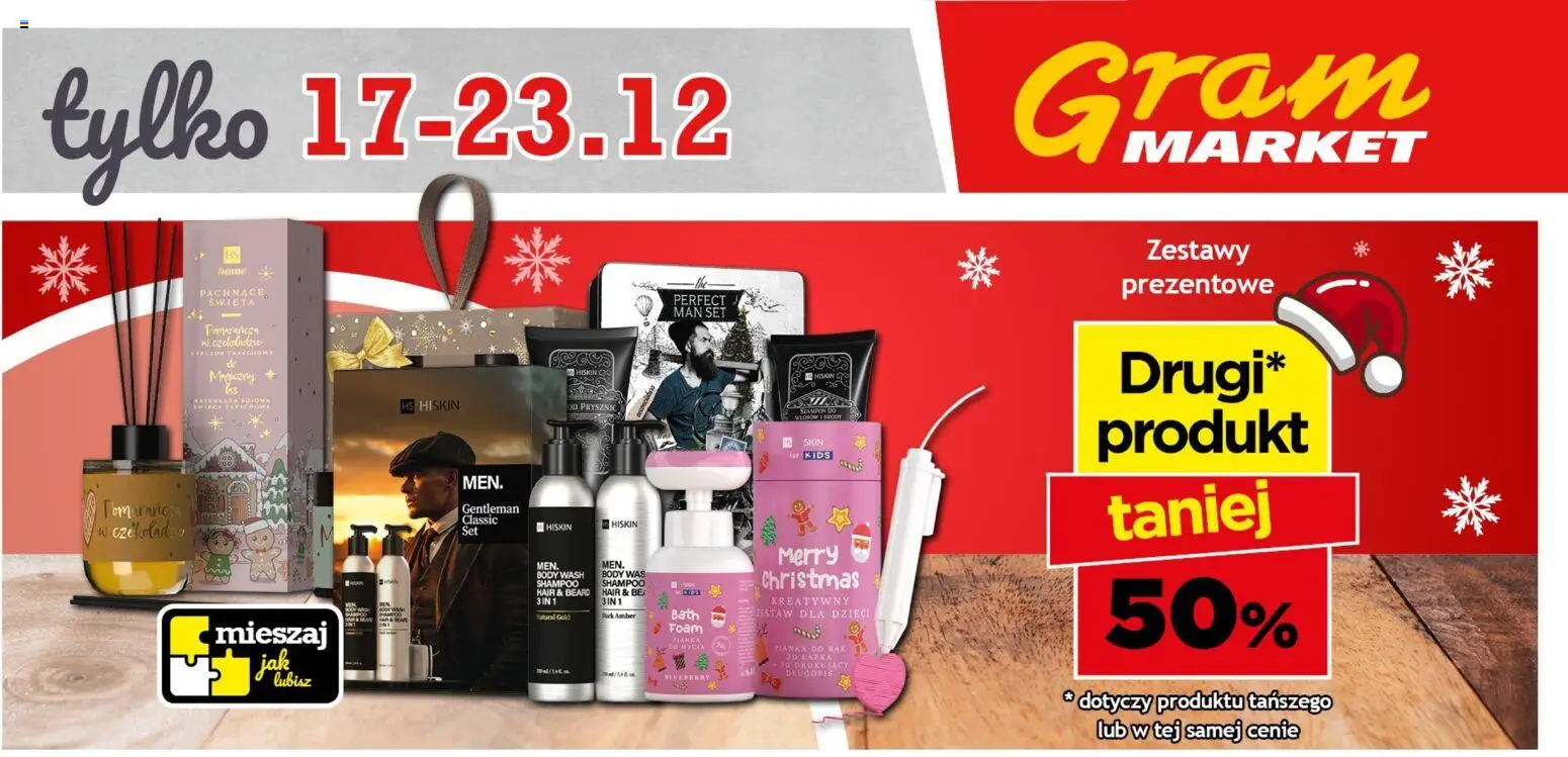 Gram Market Gazetka - Niesłychanie Niskie Ceny od 17.12.2025 | Strona: 8 | Produkty: Prysznic, Body
