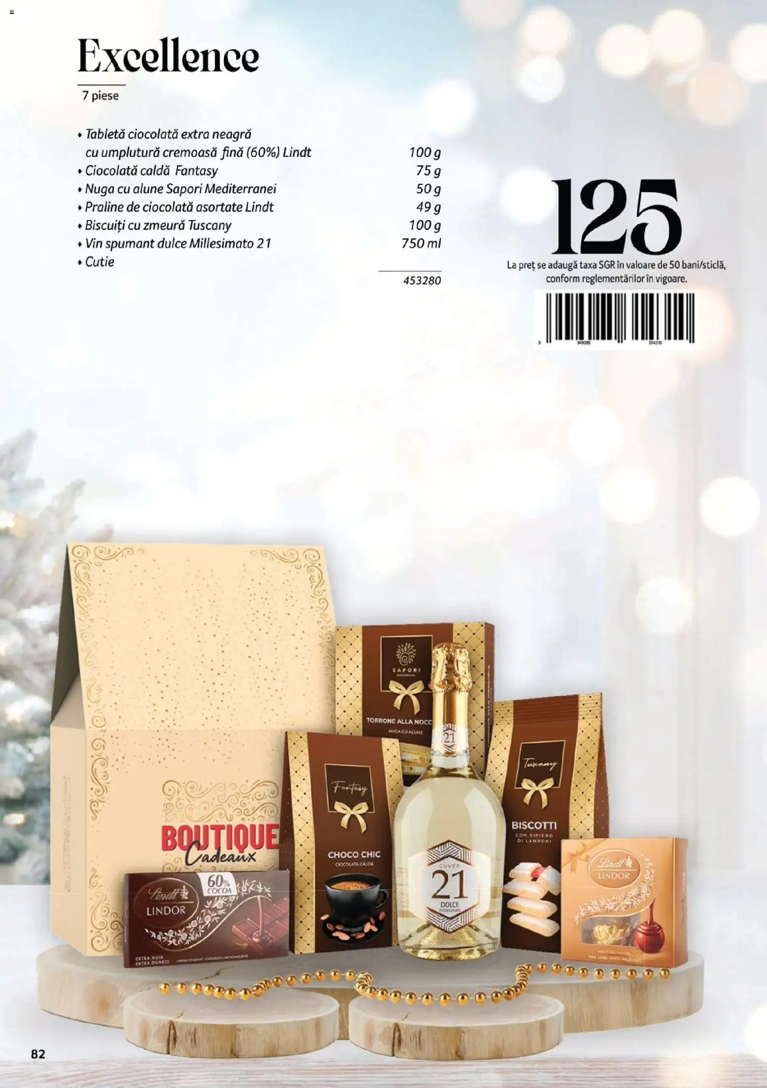 Noul catalog Selgros – valabil de la 07.11.2025 | Pagină: 82 | Produse: Zmeură, Cutie, Praline, Biscuiți