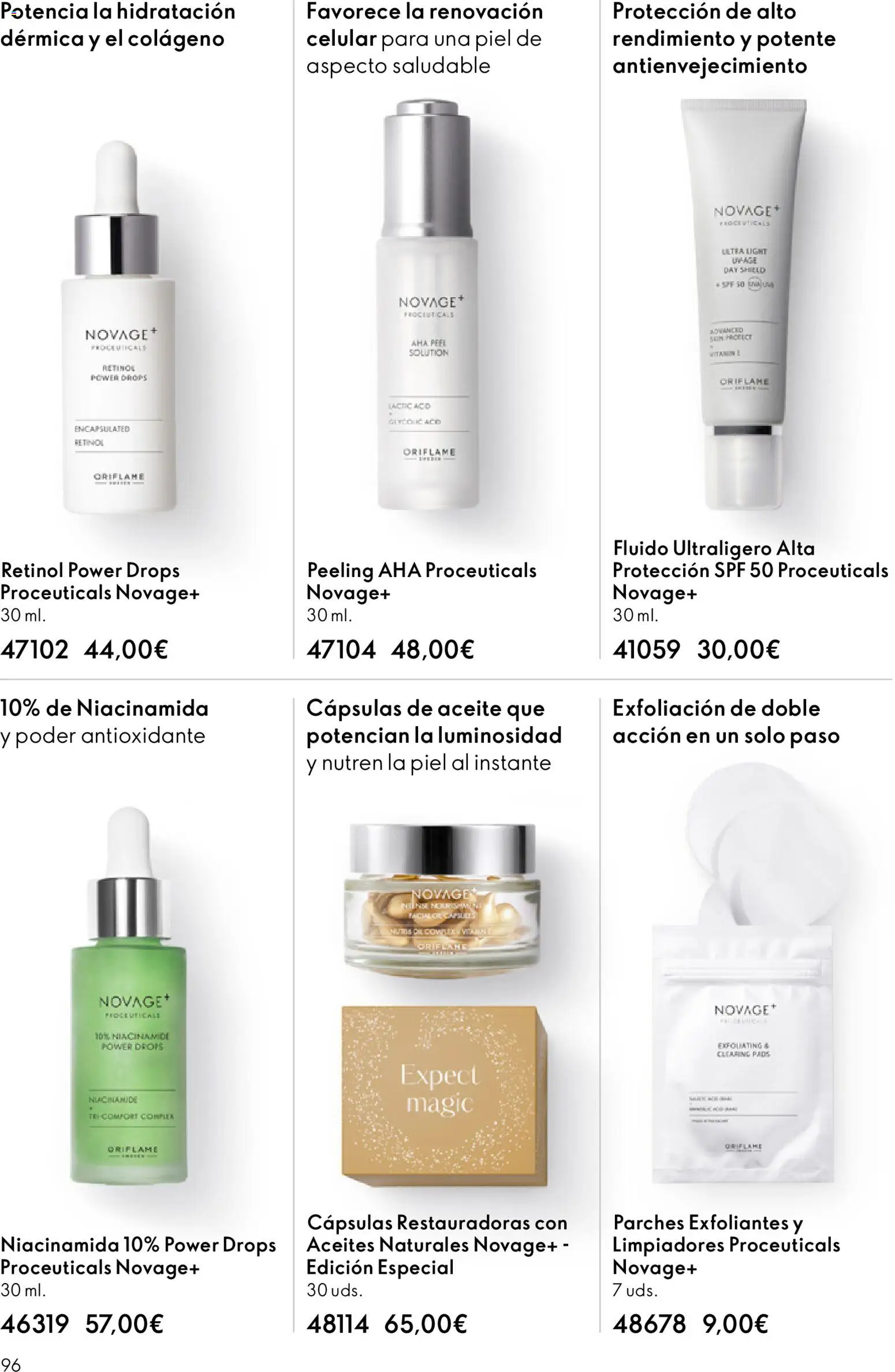 Oriflame - Catálogo Campaña 1 │ válido desde el 31.12.2025 | Página: 96 | Productos: Peeling, Aceite