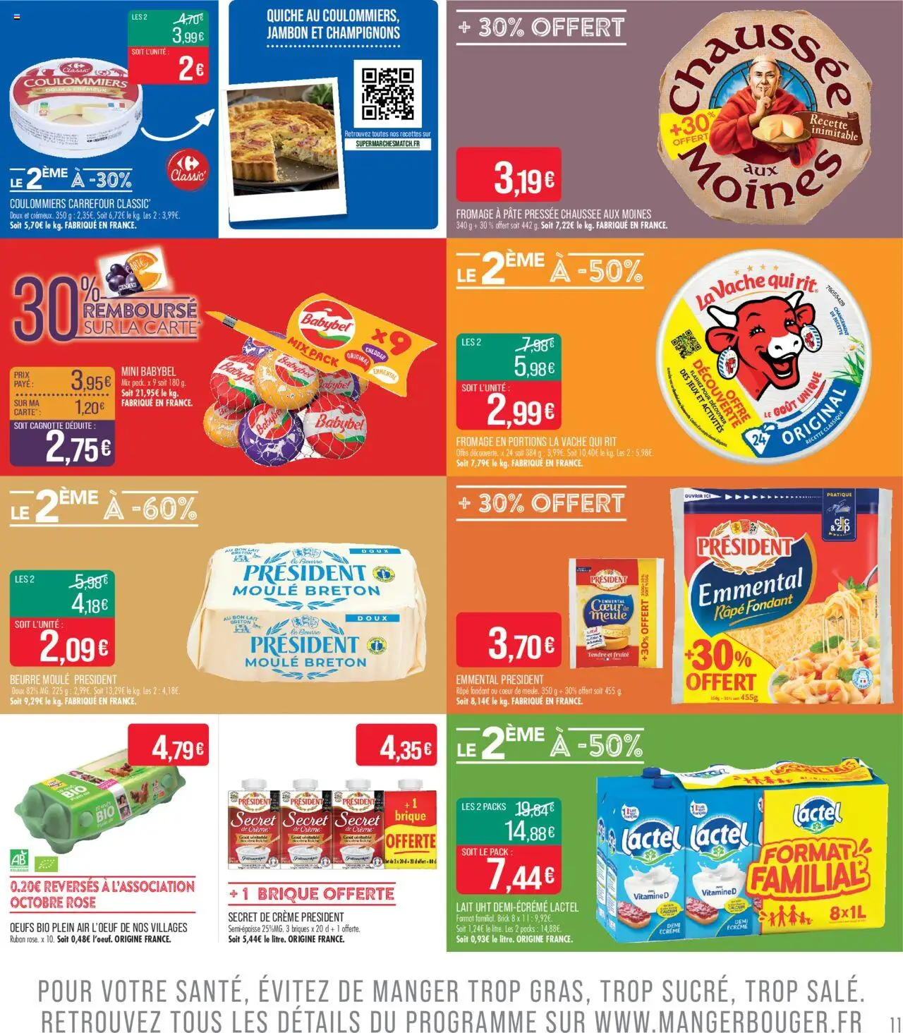  | Page: 11 | Produits: Chaussée aux Moines, Œufs, Jeux, Jambon