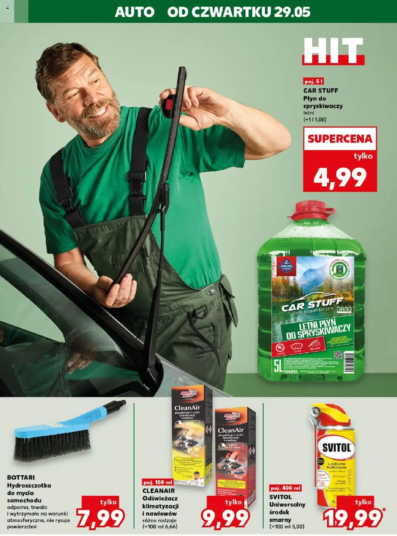 Kaufland gazetka - Mega okazje od 29.05.2025 | Strona: 6 | Produkty: Odświeżacz, Płyn do spryskiwaczy letni, Płyn do spryskiwaczy