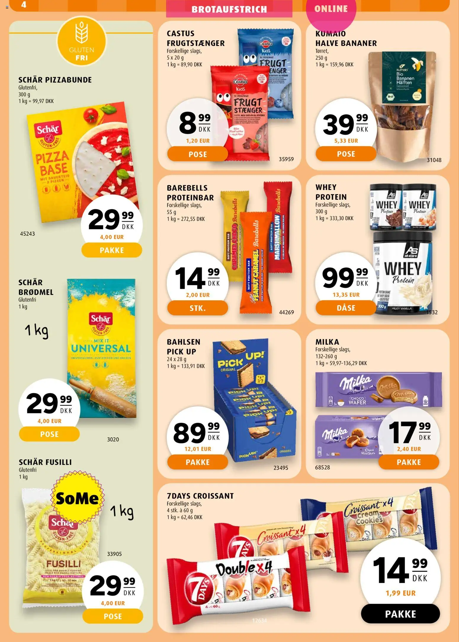 Scandinavian Park tilbudsavis – gyldig fra 29.01.2026 | Side: 4 | Produkter: Pizza, Bananer