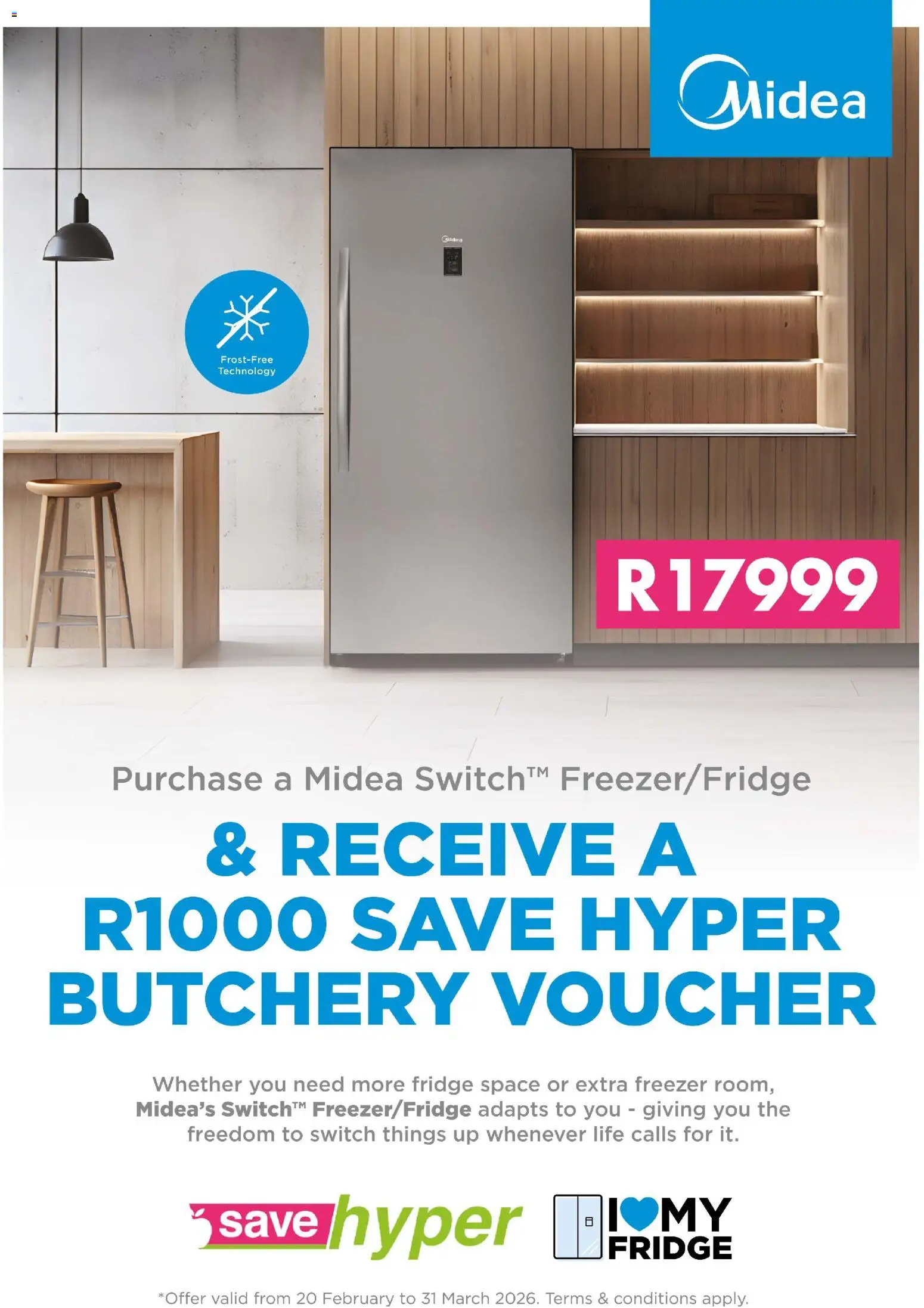 New Save catalogue – valid from 20.02.2026 | Page: 11 | Products: Freezer, Fridge, Switch