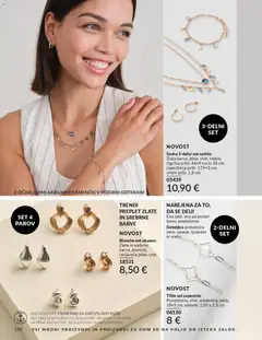 Avon katalog akcije – veljaven od 31.03.2026 | Stran: 130 | Izdelki: Zapestnica, Uhani