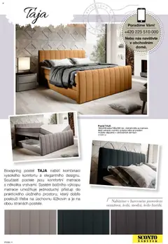 Náhled letáku Sconto nábytek katalog - Ložnice od 01.01.2025 | Strana: 11 | Produkty: Postele, Nábytek, Postel, Matrace