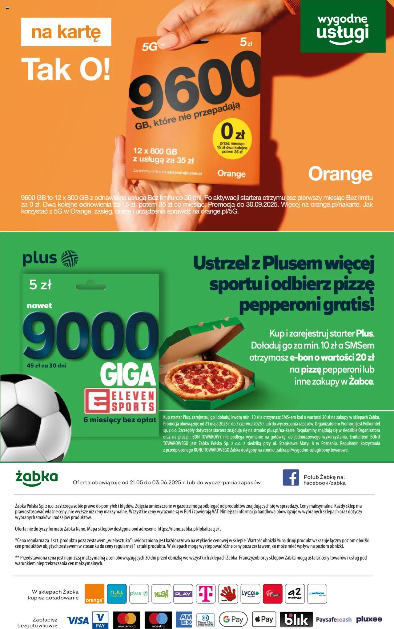 Żabka Gazetka od 21.05.2025 | Strona: 100 | Produkty: Starter