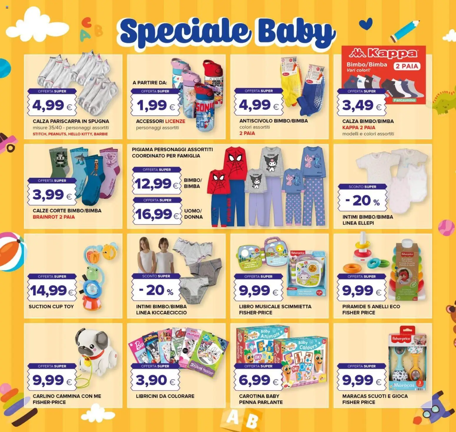 Volantino Oasi del 26.02.2026 | Pagina: 22 | Prodotti: Spugna, Pigiama