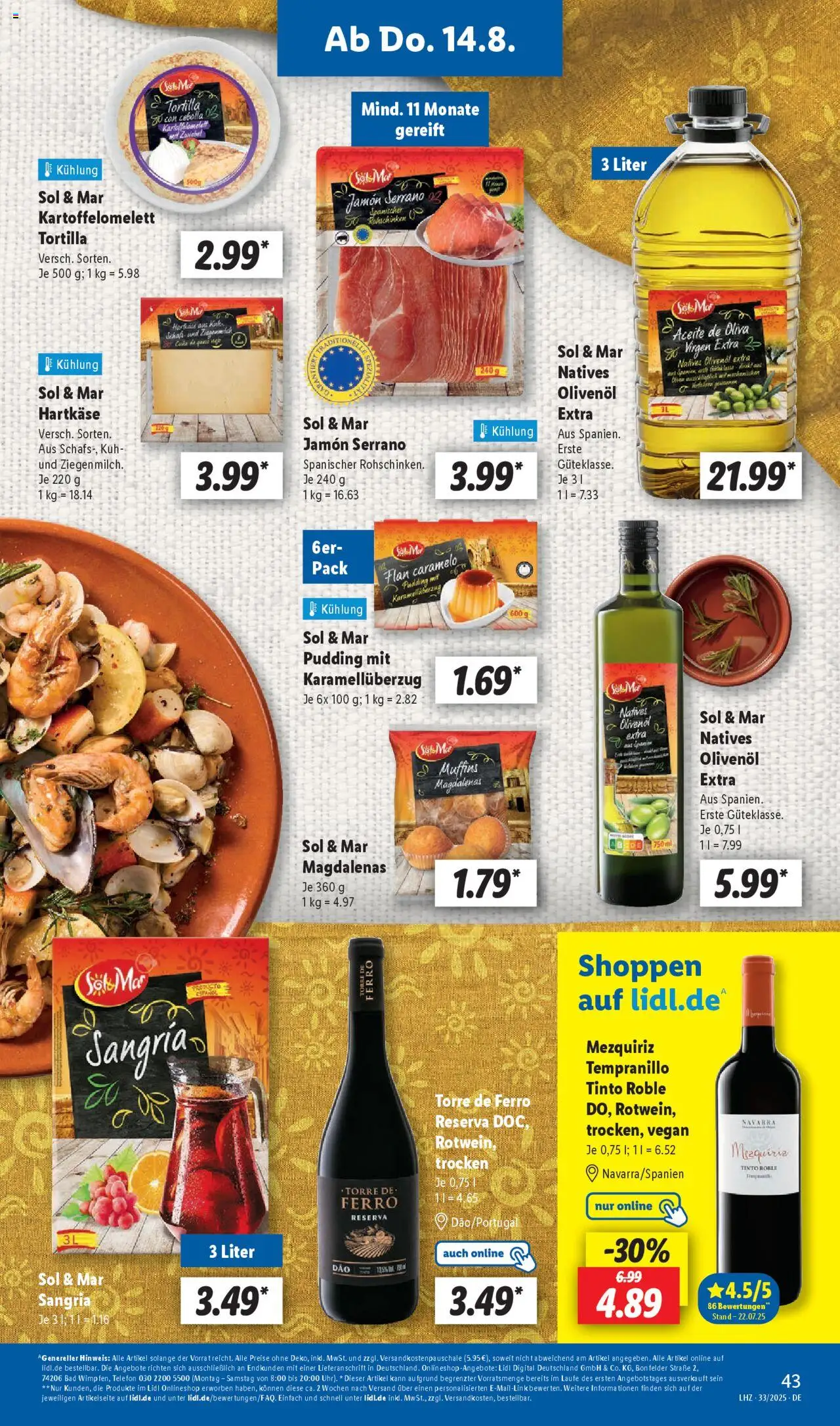 Lidl Prospekt Dornstetten - gültig ab dem 11.08.2025 | Seite: 55