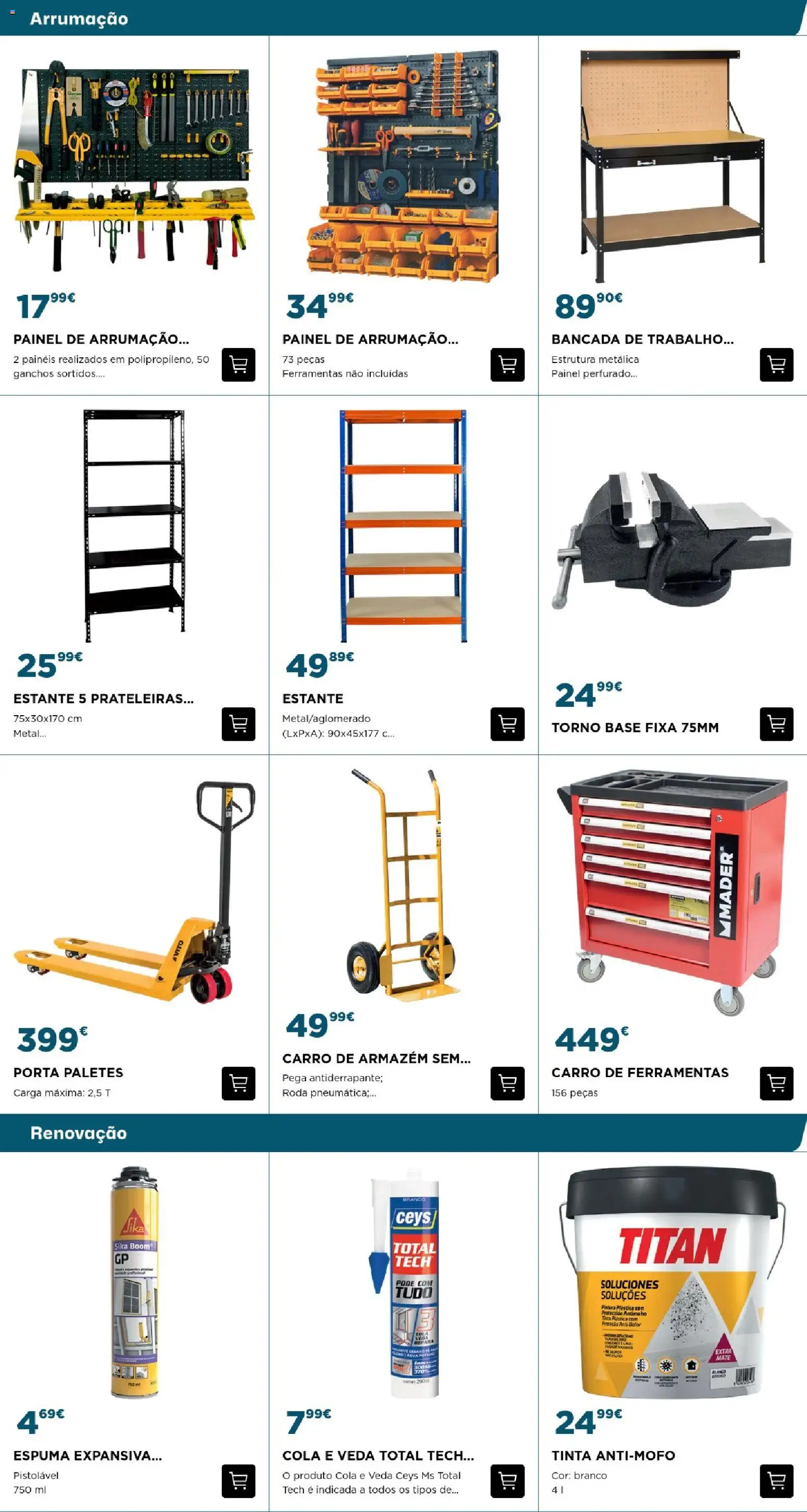 BricoMarché - Ferramentas - 24p - Marinha Grande │ válido de 29.11.2025 | Página: 17 | Produtos: Porta, Bancada, Tinta, Ferramentas