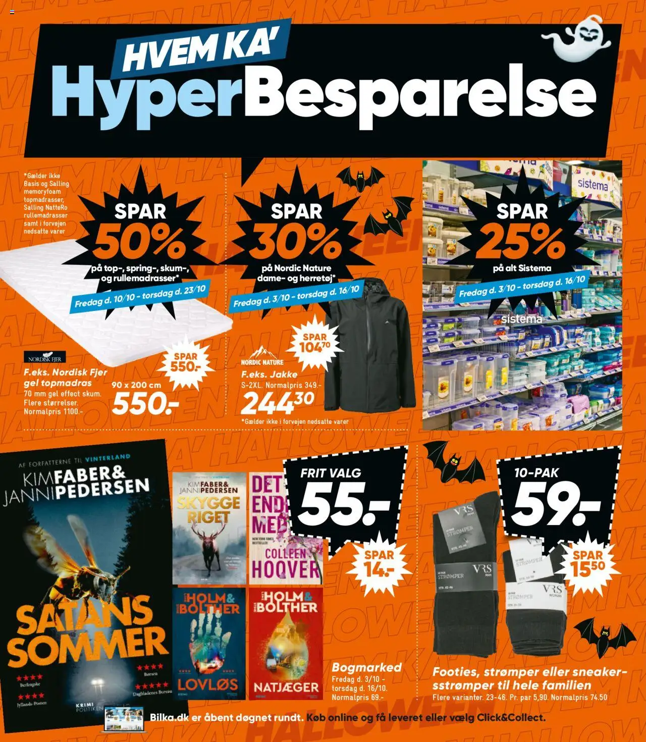 Bilka tilbudsavis – gyldig fra 10.10.2025 | Side: 2 | Produkter: Jakke, Strømper