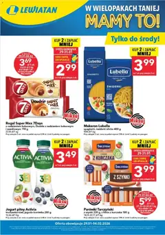 Pogląd oferty "Lewiatan gazetka - W wielopakach taniej" - ważna od 29.01.2026