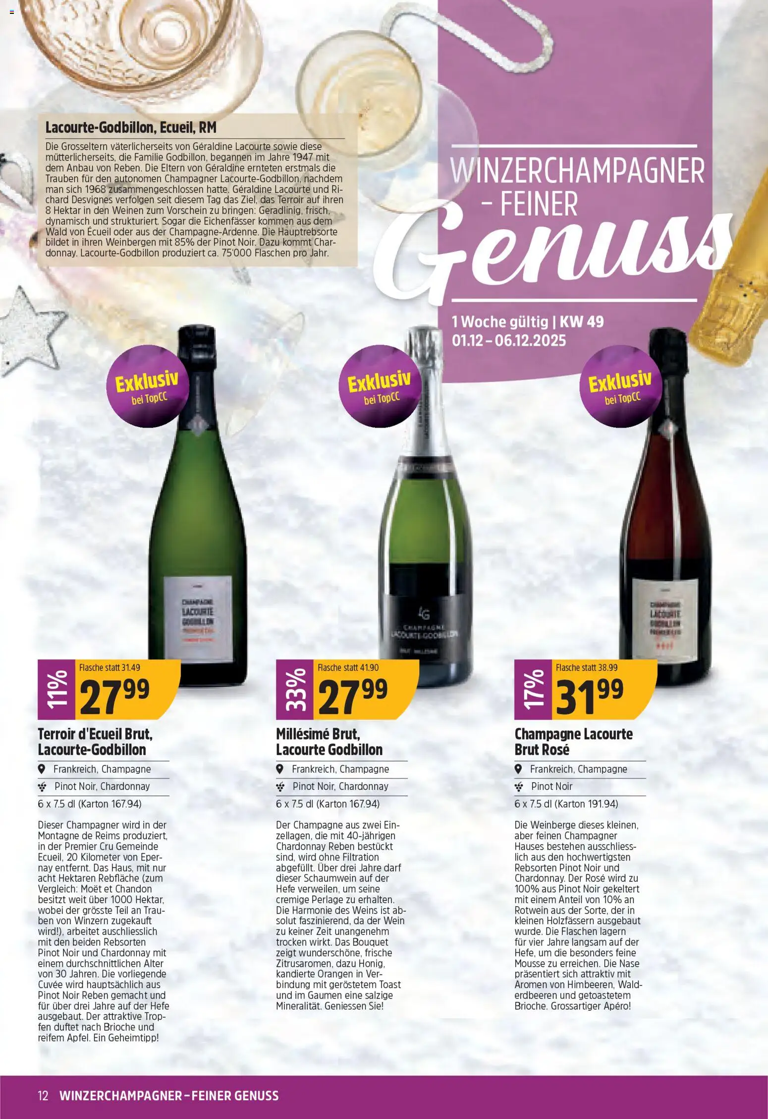 TopCC - Black Friday – gültig ab 01.12.2025 | Seite: 12 | Produkte: Rotwein, Wein, Orangen, Erdbeeren