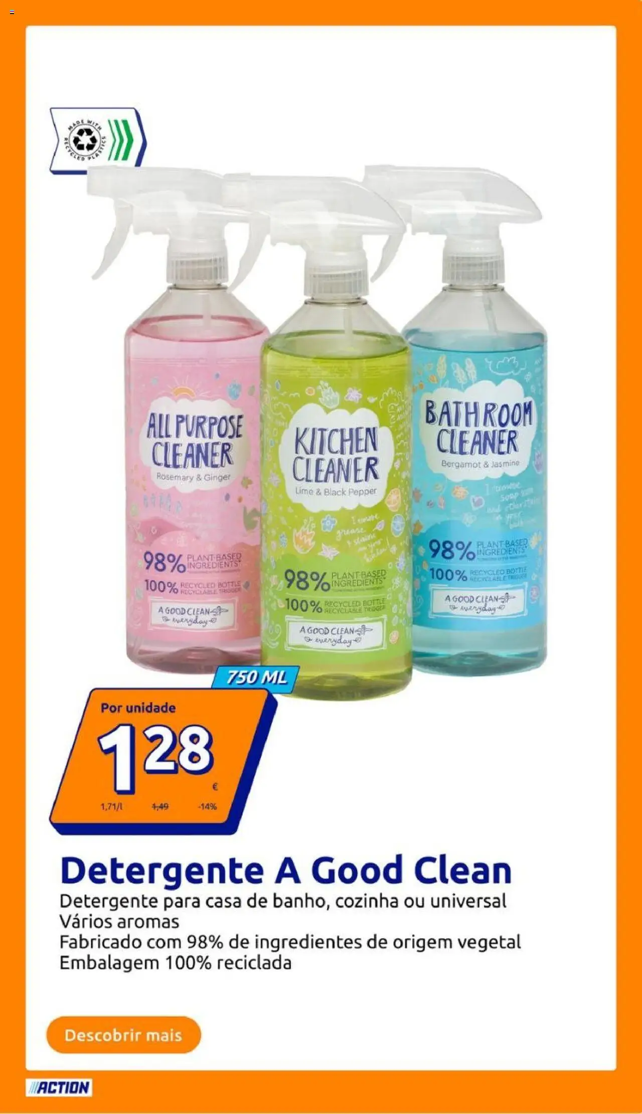 Action - Action PT week 32 2025 │ válido de 06.08.2025 | Página: 9 | Produtos: Detergente
