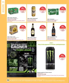 Monoprix - Prévisualisation de Monoprix catalogue valide à partir de 04.11.2025 | Page: 24 | Produits: Bière blonde, Bière blonde Heineken, Boisson énergisante, Bière