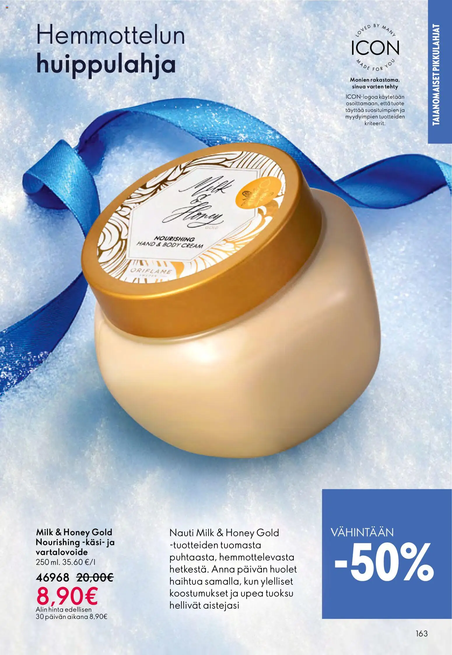 Oriflame - Esite 17 – voimassa 10.12.2025 alkaen | Sivu: 163 | Tuotteet: Tuoksu, Vartalovoide