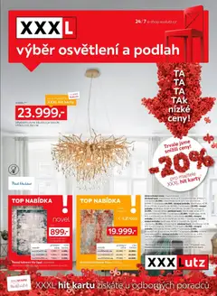 Náhled letáku XXXLutz leták - XXXL výběr osvětlení a podlah od 27.10.2025