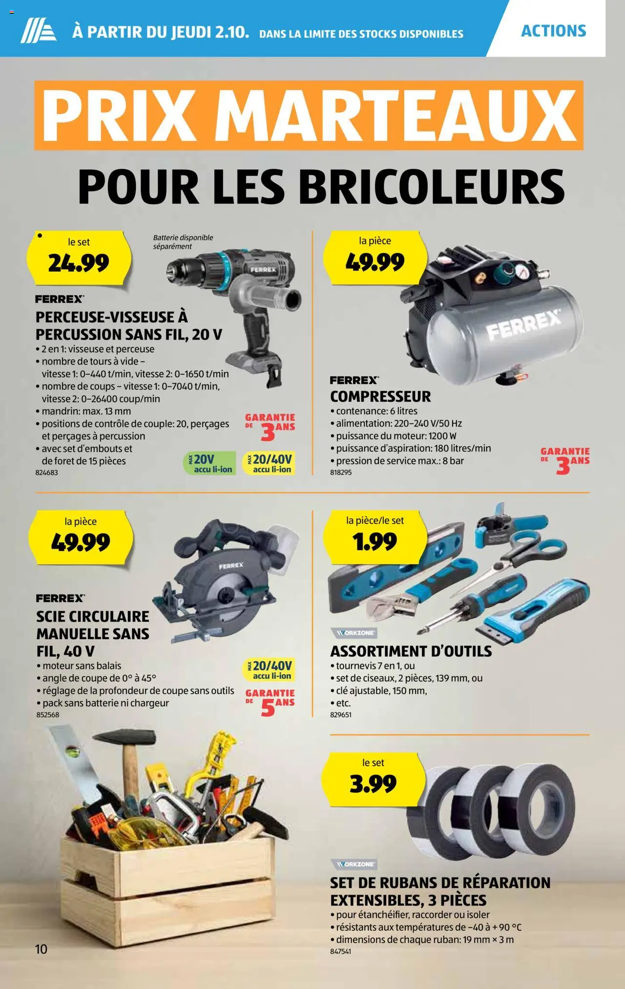 Aldi Aktionen FR – gültig ab 02.10.2025 | Seite: 11 | Produkte: Batterie