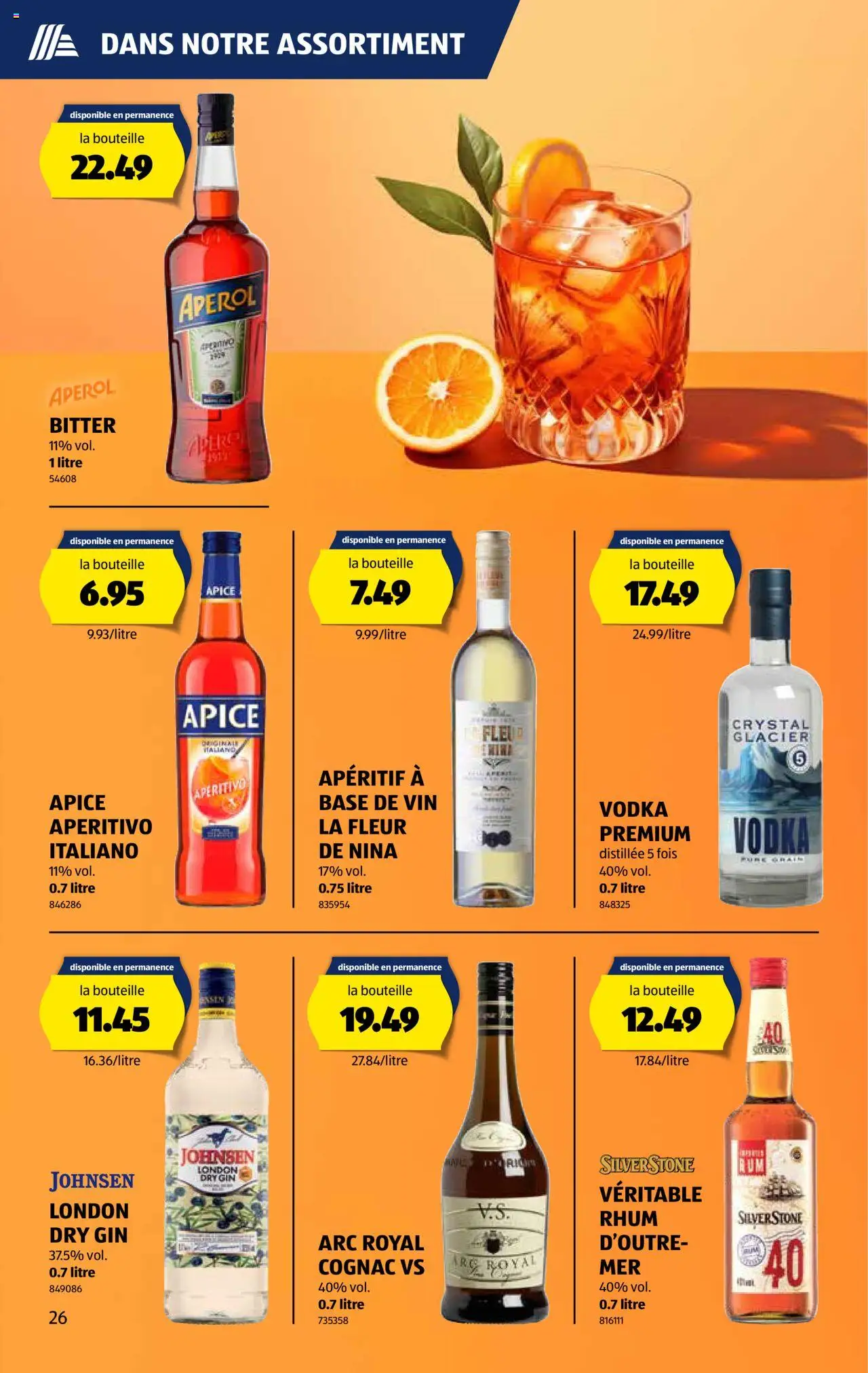 Aldi Aktionen FR – gültig ab 02.10.2025 | Seite: 27 | Produkte: Gin