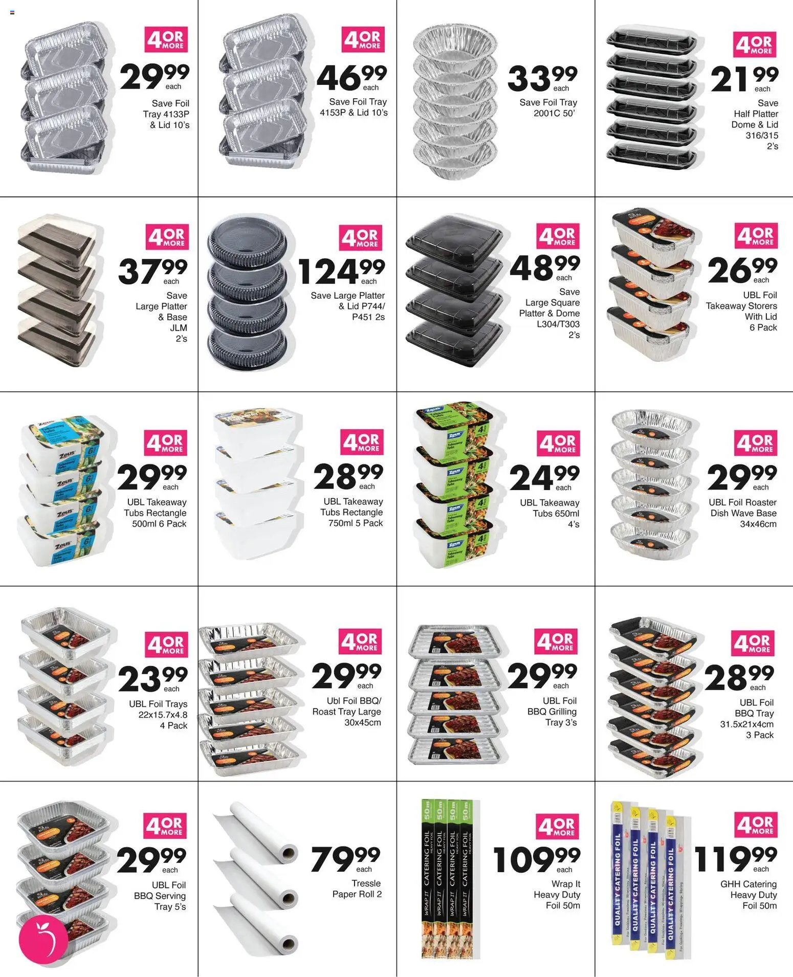 New Save catalogue – valid from 02.03.2026 | Page: 22 | Products: Tray, Platter, Paper