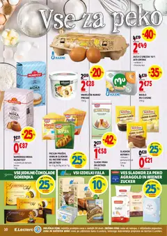 E.leclerc katalog akcije – veljaven od 04.02.2026 | Stran: 10 | Izdelki: Moka, Namaz, Kruh, Cokolada