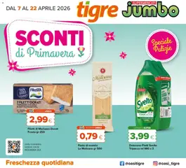 Anteprima del volantino Tigre volantino Jumbo valido a partire dal 07.04.2026