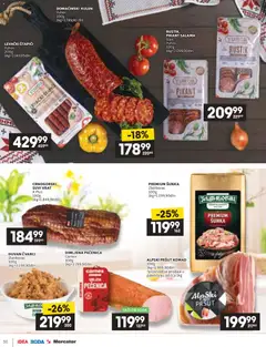 Roda katalog Prolećni magazin - pregled Roda kataloga - važi od 09.04.2026 | Strana: 50 | Proizvode: Čvarci, Kulen, Suvi vrat, Šunka