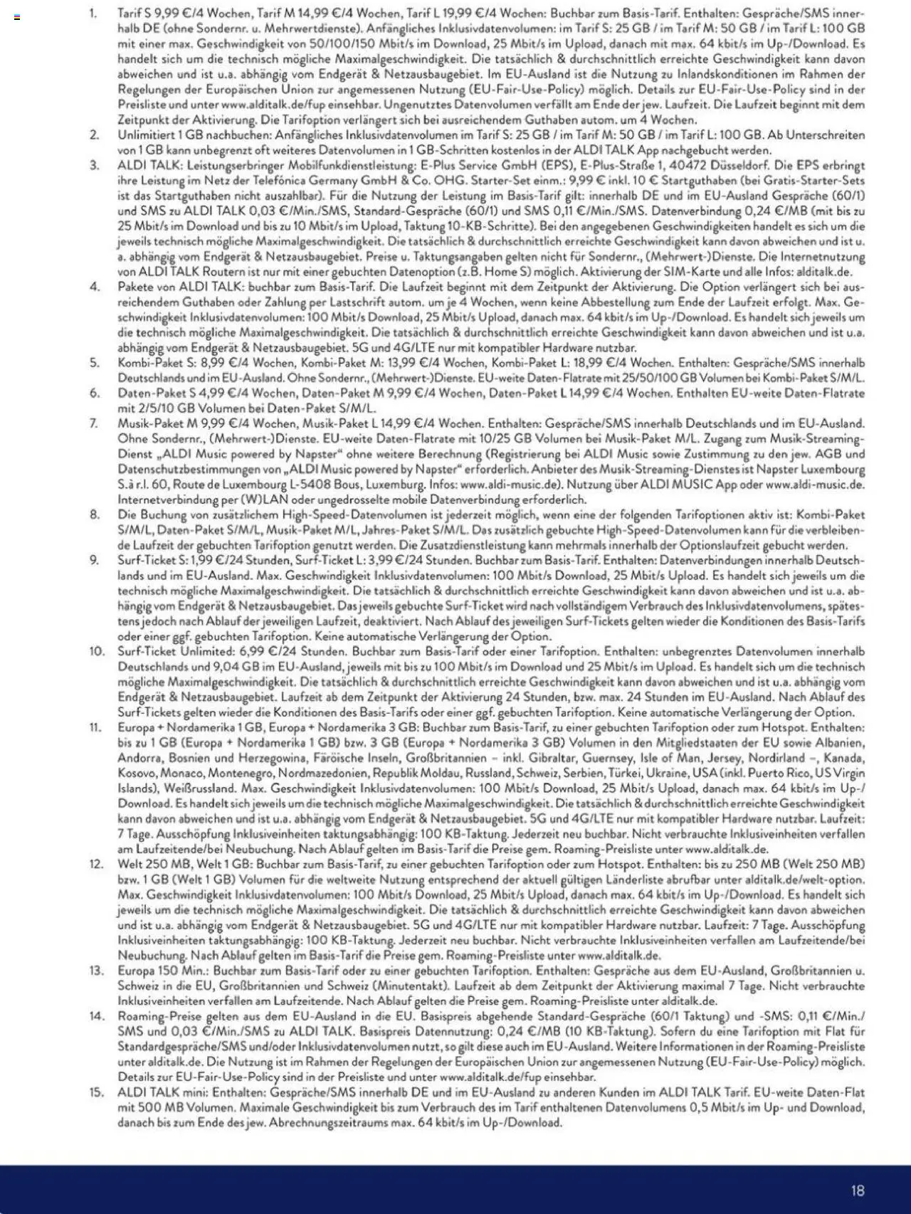 Aldi Süd Talk – gültig ab 18.09.2025 | Seite: 18