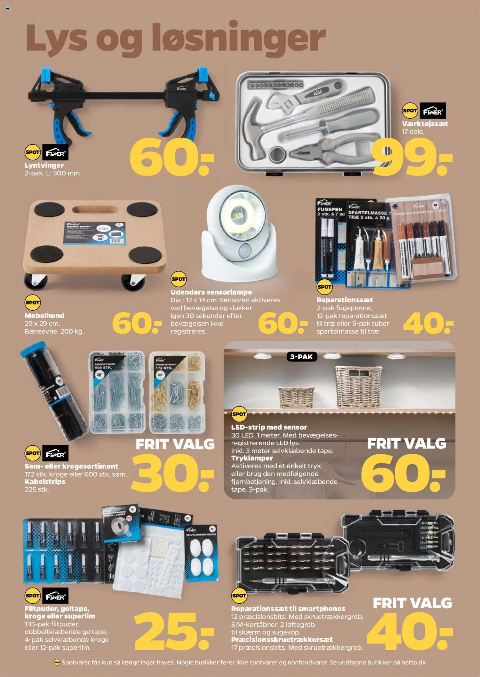 Netto tilbudsavis – gyldig fra 31.01.2026 | Side: 35 | Produkter: Spartelmasse, Skærm, Smartphone, Søm