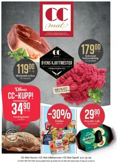 Forhåndsvisning av CC Mat kundeavis gyldig fra 19.01.2026