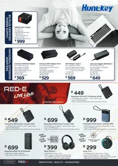 Computer Mania specials catalogue – valid from 01.02.2026 | Page: 18 | Products: Notebook, Speaker, Light, Water