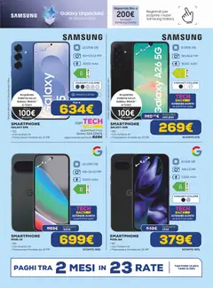 Anteprima del volantino Volantino Euronics	 valido a partire dal 19.02.2026 | Pagina: 2 | Prodotti: Samsung Galaxy, Smartphone, Fotocamera, Samsung