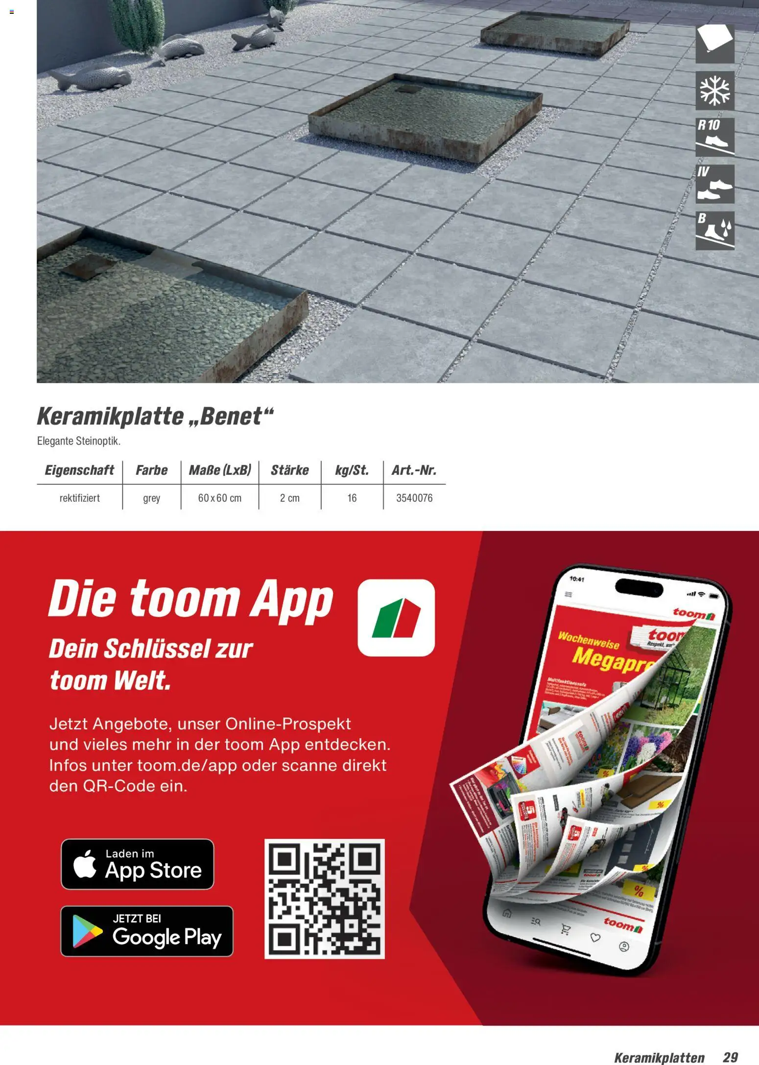 Toom Baumarkt Gartenbaustoffe 2026 – gültig ab 20.02.2026 | Seite: 29