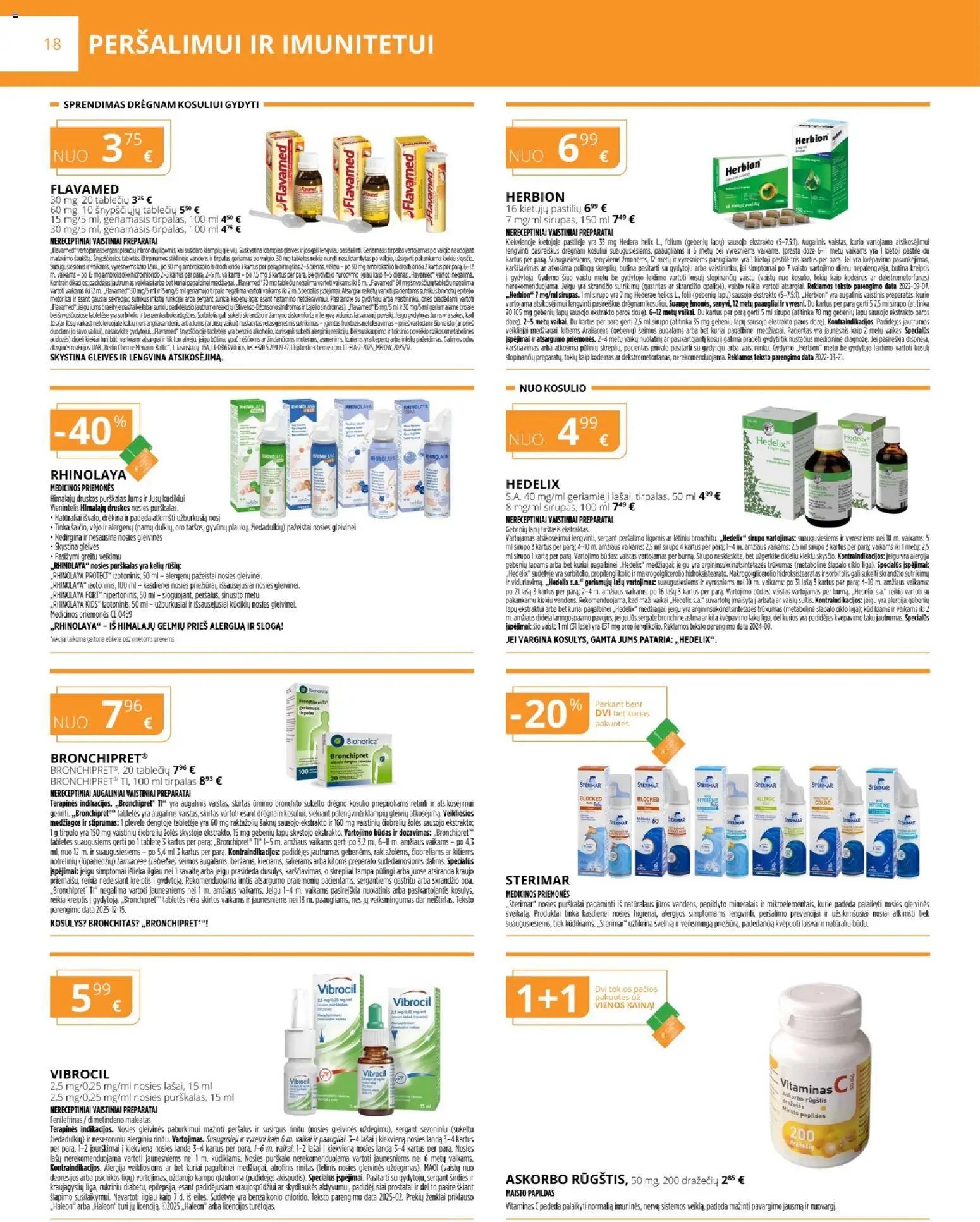 Gintarinė akcijos nuo 01.01.2026 | Puslapis: 18